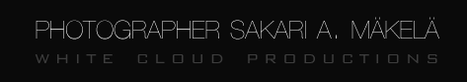 Photographer Sakari A. Mäkelä