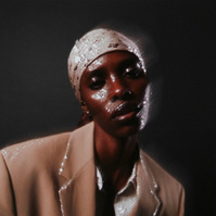 Scratched photograph by Rielle Oase