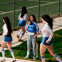 Fashion editorial for Composure Magazine featuring Valerie Loo for role in Killing the Competition. Shot by Rielle Oase