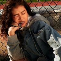 Fashion editorial for Composure Magazine featuring Valerie Loo for role in Killing the Competition. Shot by Rielle Oase