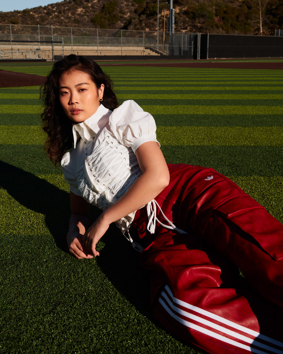 Fashion editorial for Composure Magazine featuring Valerie Loo for role in Killing the Competition. Shot by Rielle Oase