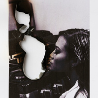 Burned photograph by Rielle Oase