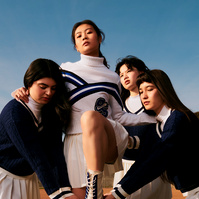Fashion editorial for Composure Magazine featuring Valerie Loo for role in Killing the Competition. Shot by Rielle Oase