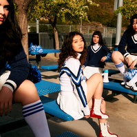 Fashion editorial for Composure Magazine featuring Valerie Loo for role in Killing the Competition. Shot by Rielle Oase