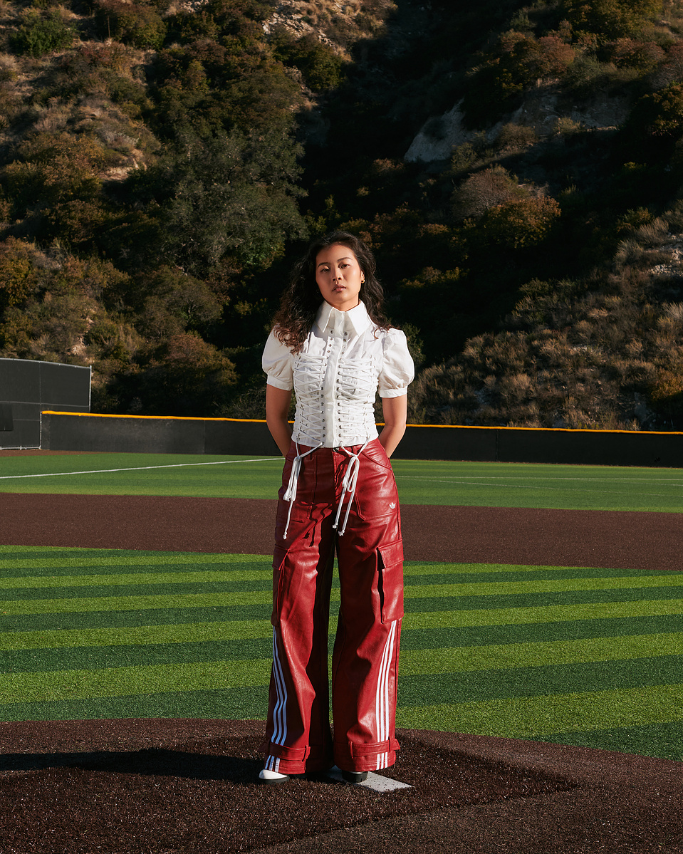 Fashion editorial for Composure Magazine featuring Valerie Loo for role in Killing the Competition. Shot by Rielle Oase