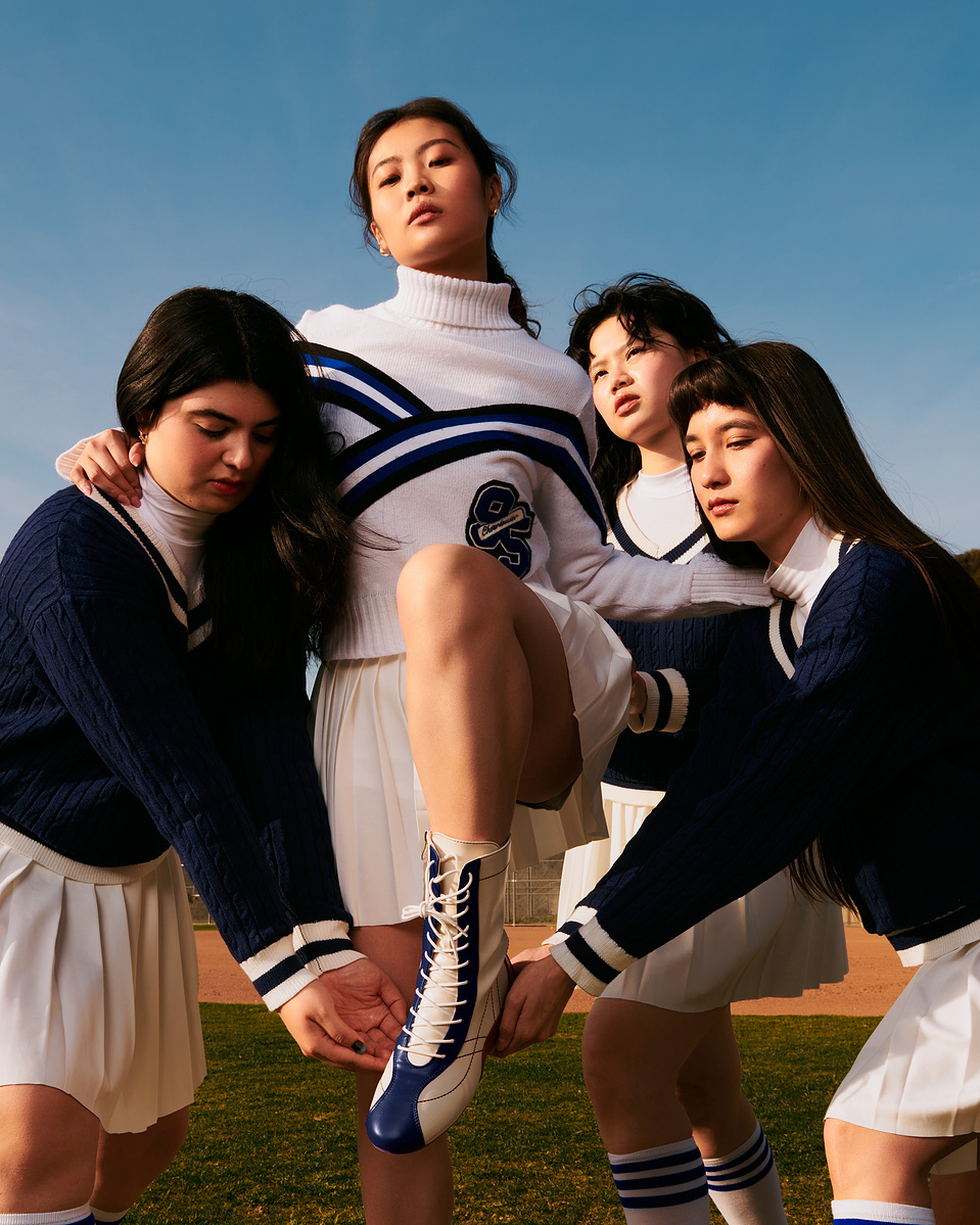 Fashion editorial for Composure Magazine featuring Valerie Loo for role in Killing the Competition. Shot by Rielle Oase