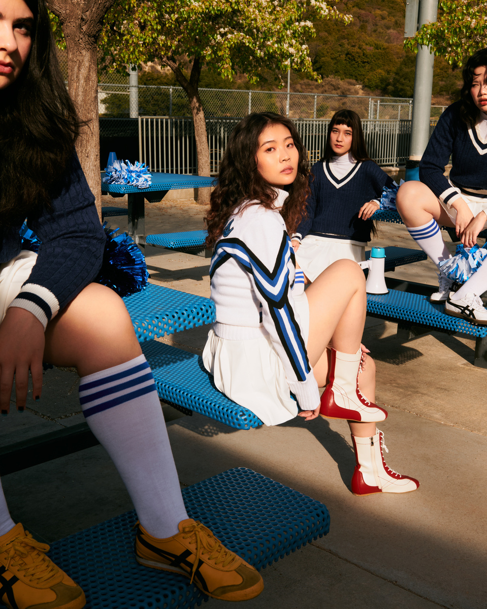 Fashion editorial for Composure Magazine featuring Valerie Loo for role in Killing the Competition. Shot by Rielle Oase