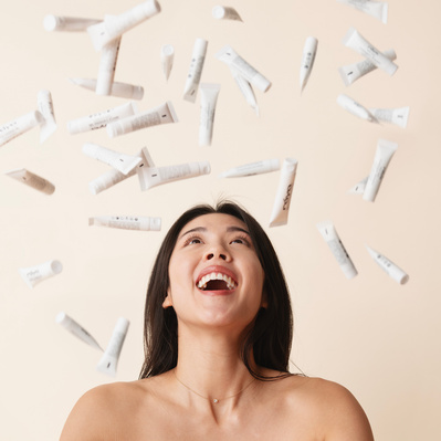 Studio beauty shoot for Raya Spa - shot by Rielle Oase