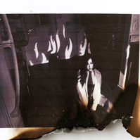 Burned photograph by Rielle Oase