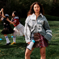 Fashion editorial for Composure Magazine featuring Valerie Loo for role in Killing the Competition. Shot by Rielle Oase
