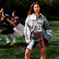 Fashion editorial for Composure Magazine featuring Valerie Loo for role in Killing the Competition. Shot by Rielle Oase