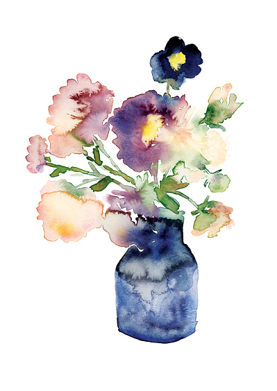 Flower giclee art print