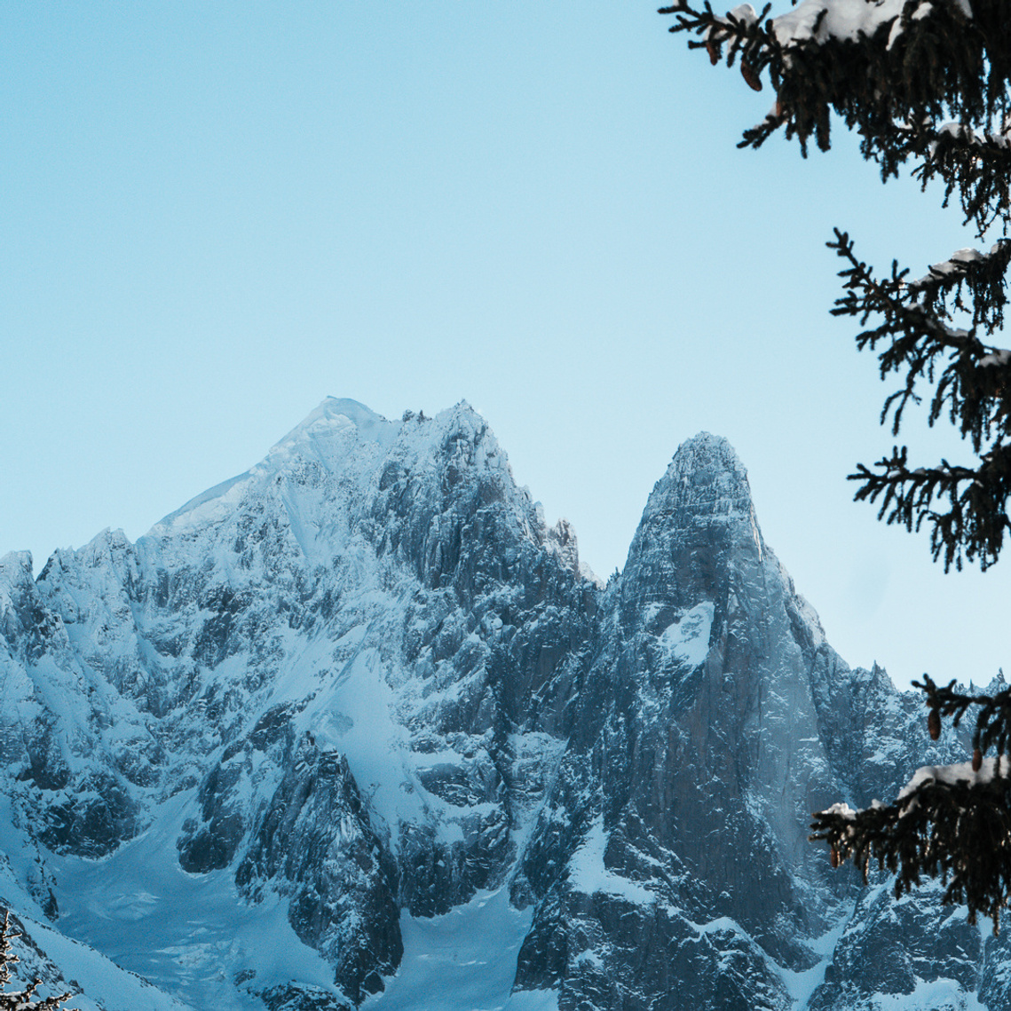 Vue sur la mythique face des drus
