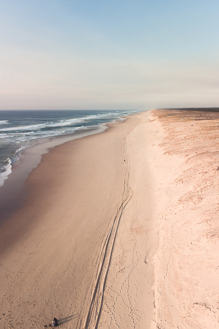 Fin de journée le long du Cap Ferret