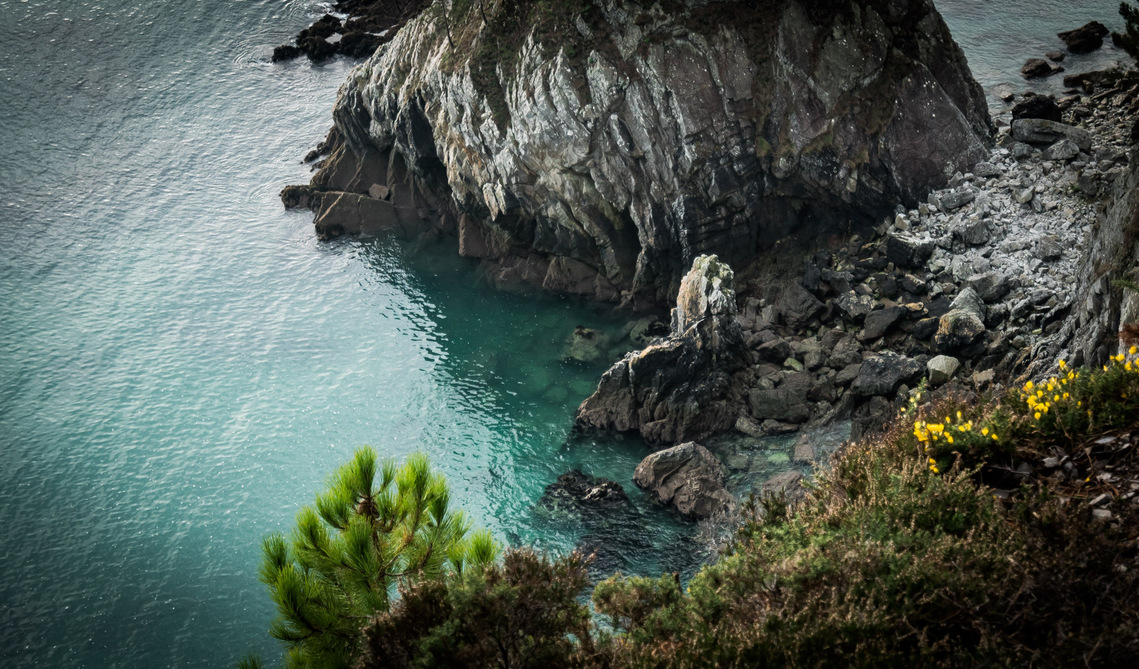 vue sur l'Ile Vierge