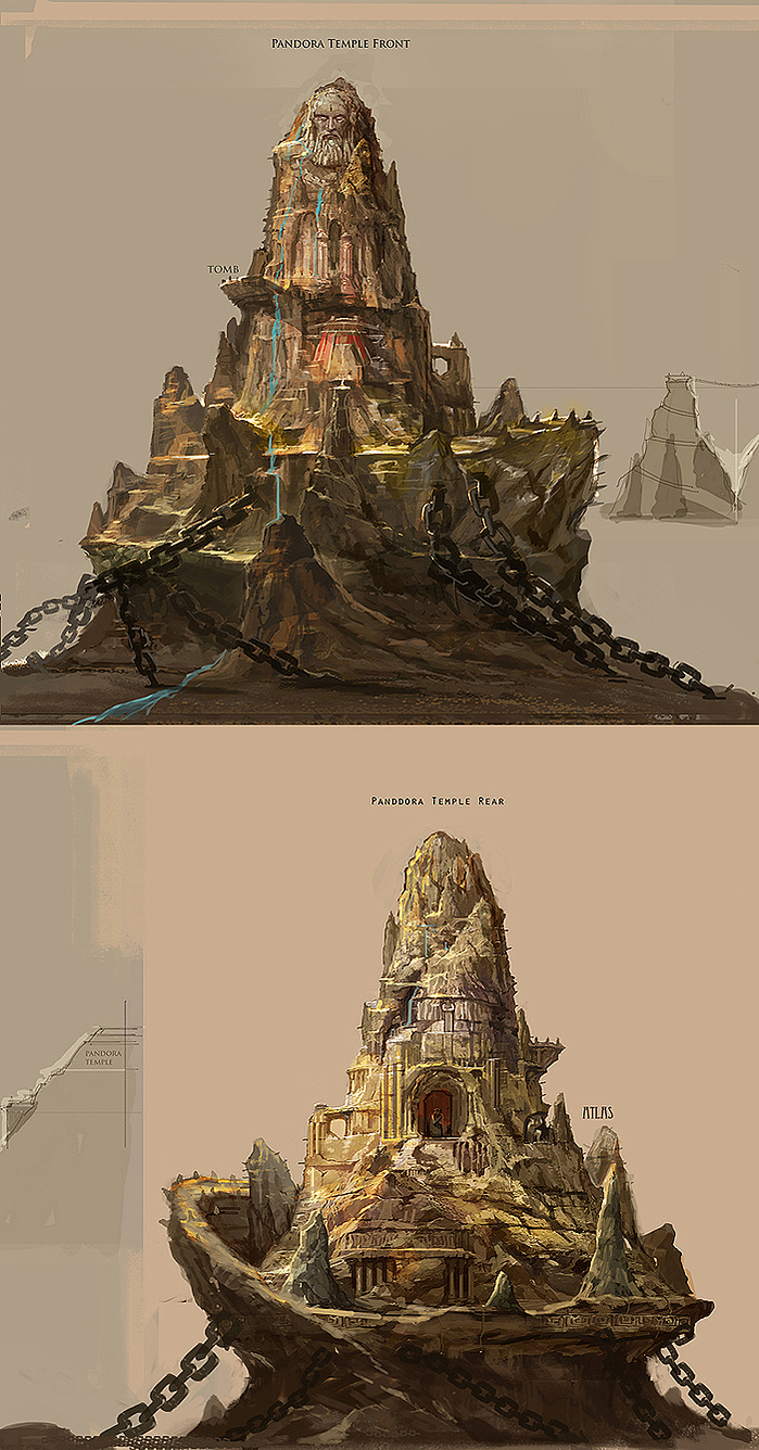 god of war 3 atlas