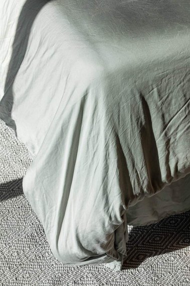 ettitude Sage duvet cover