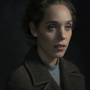 Cinematic character portrait of Berlin based actress Anima May, Germany
