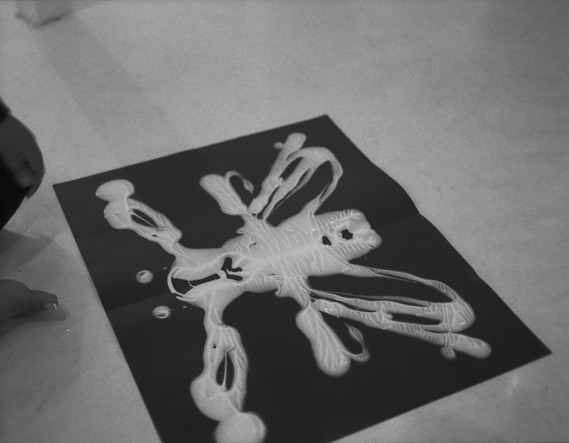Alexis's inkblot she created during our shoot