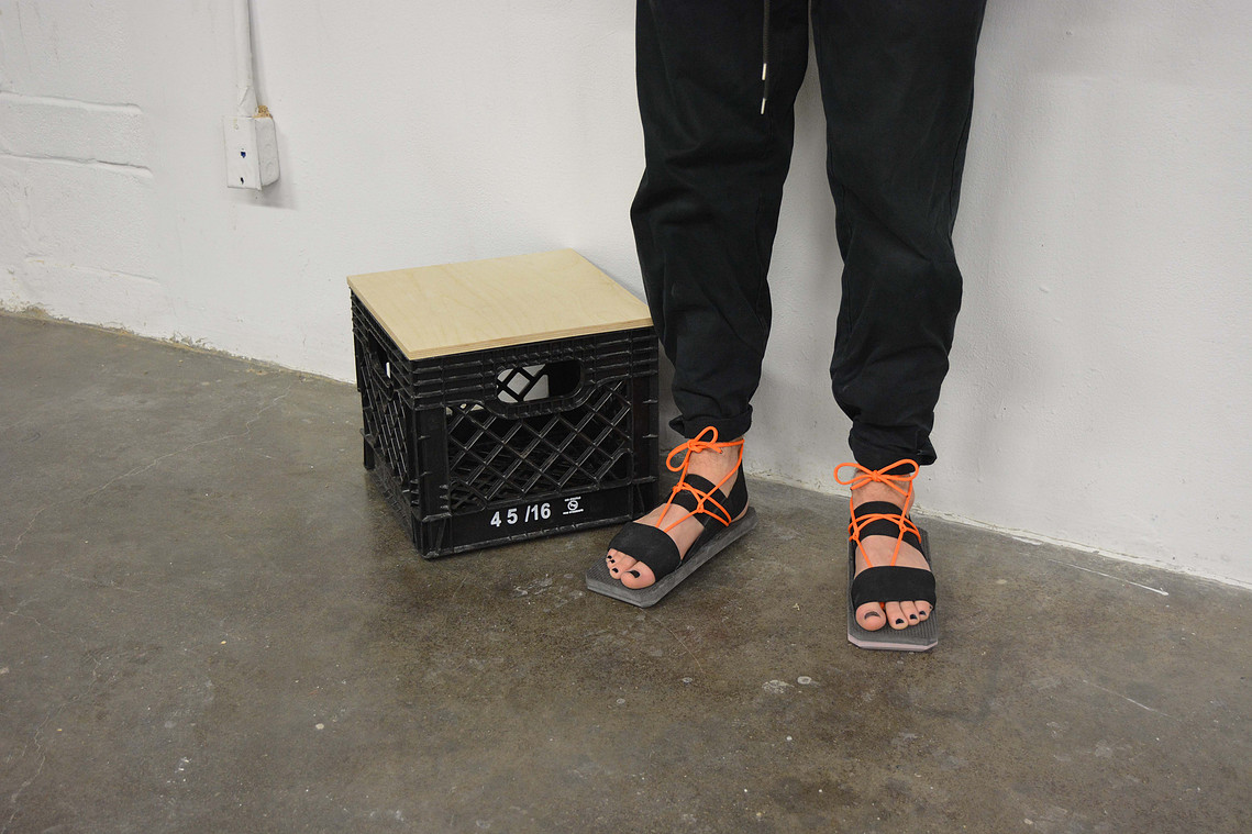 Andrew Atkin | Rove Sandal | Modular Milkcrate Furniture | 2018