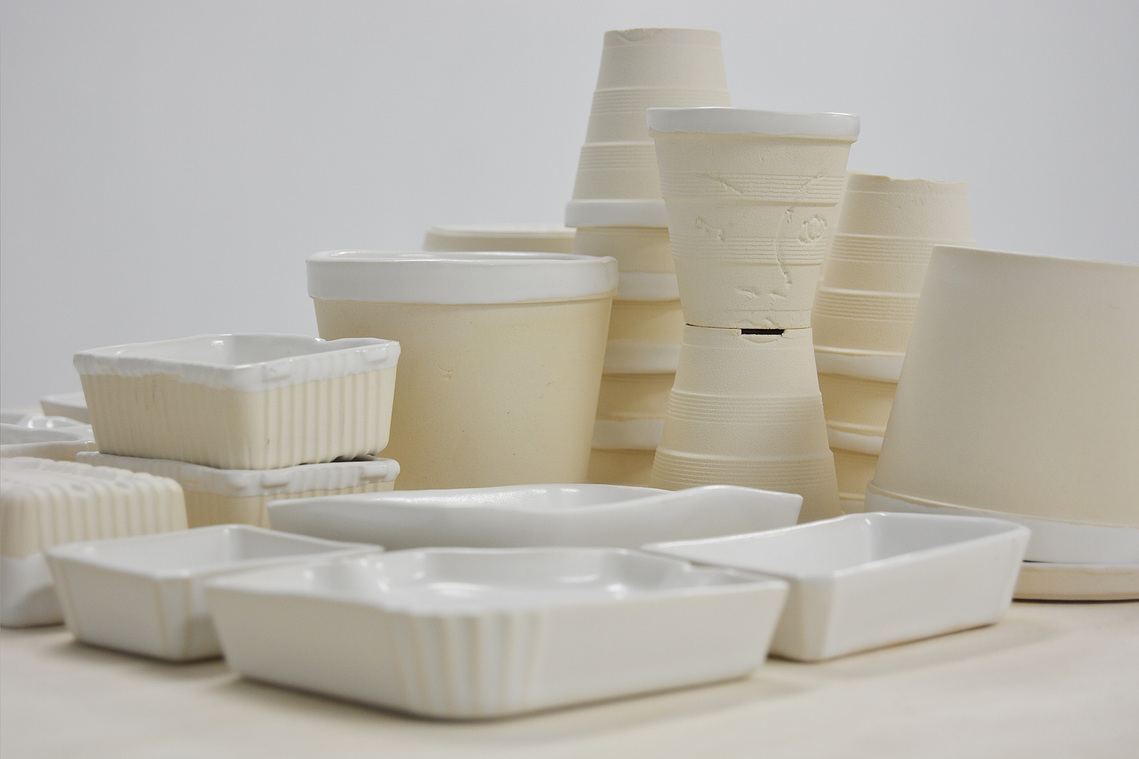 Andrew Atkin | A Grave | Face Carved into styrofoam orignal by Jasmine Hm. 