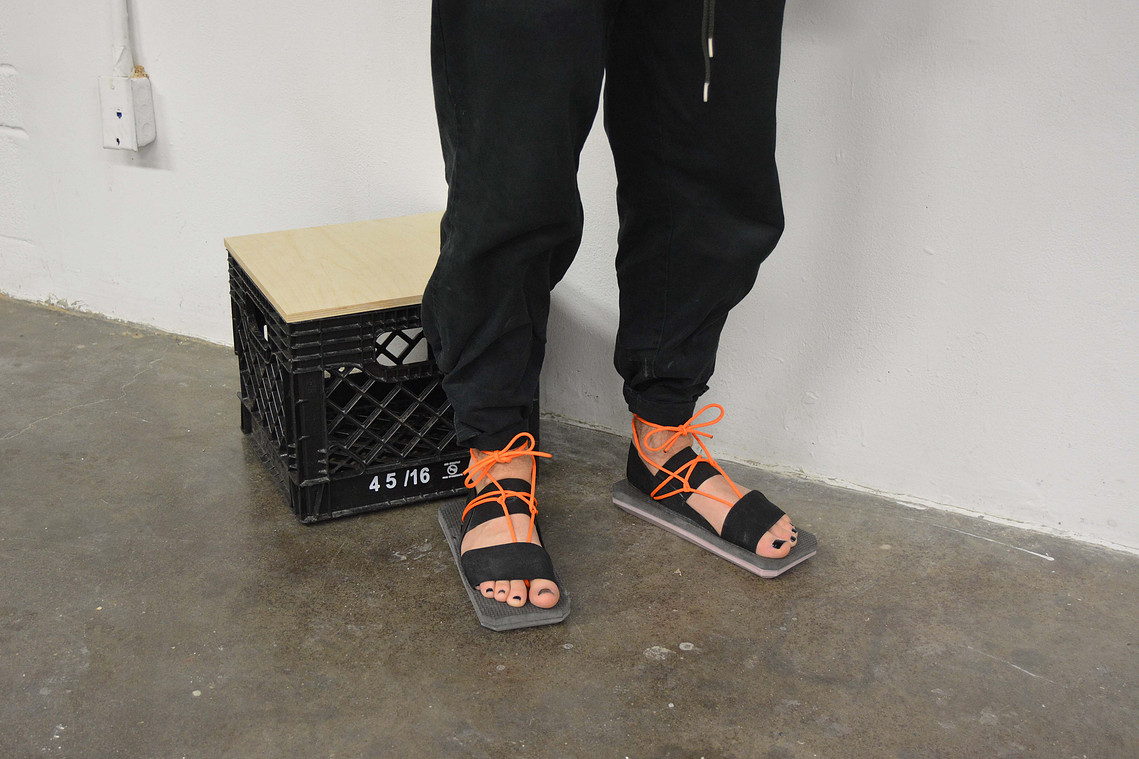Andrew Atkin | Rove Sandal | Modular Milkcrate Furniture | 2018