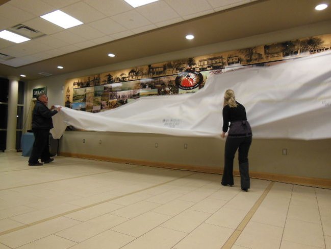 The unveiling