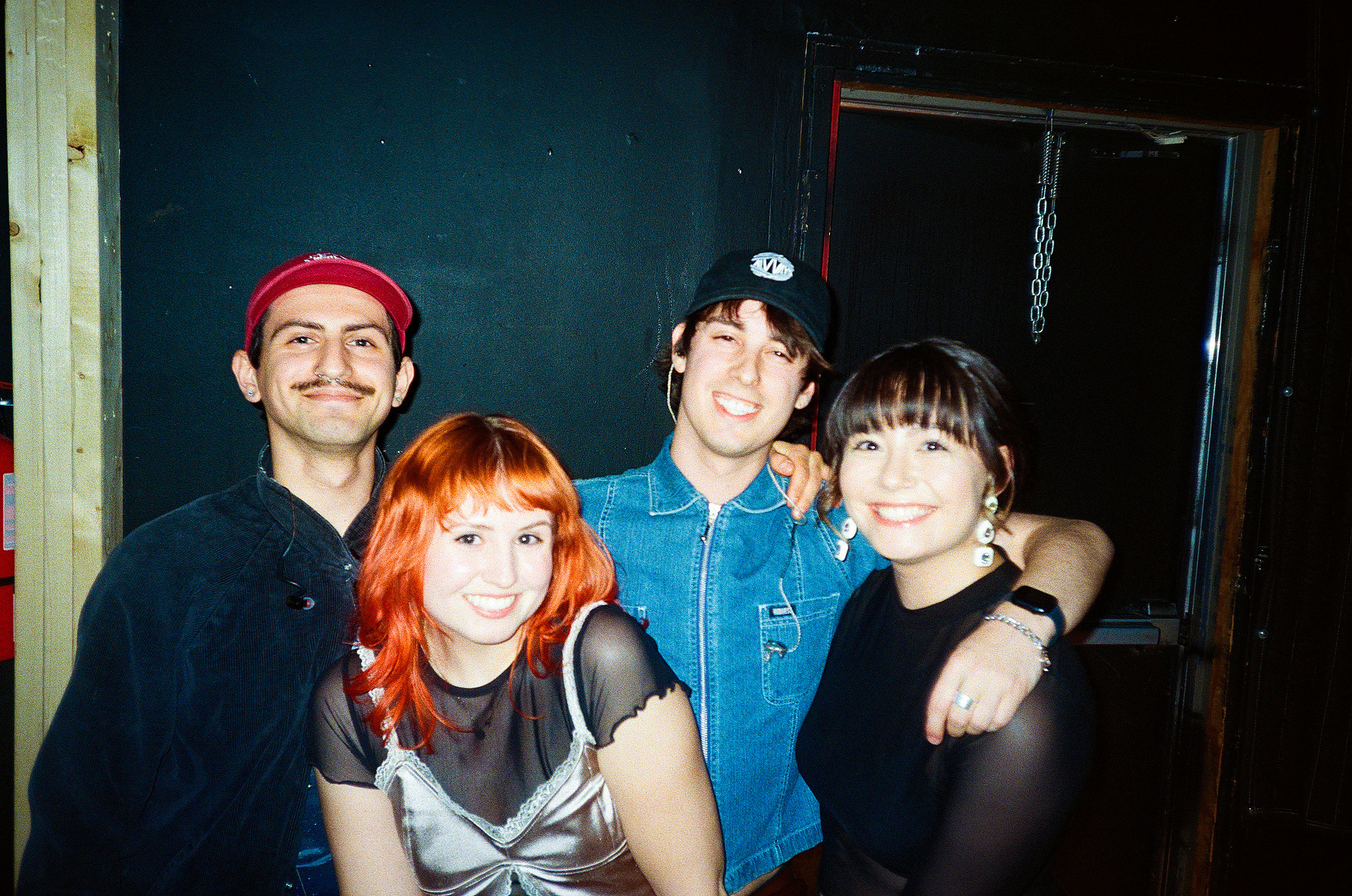 Band Portrait of Sunday Club after they played at The Handsome Daughter in Winnipeg Manitoba