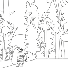owl colouring sheets