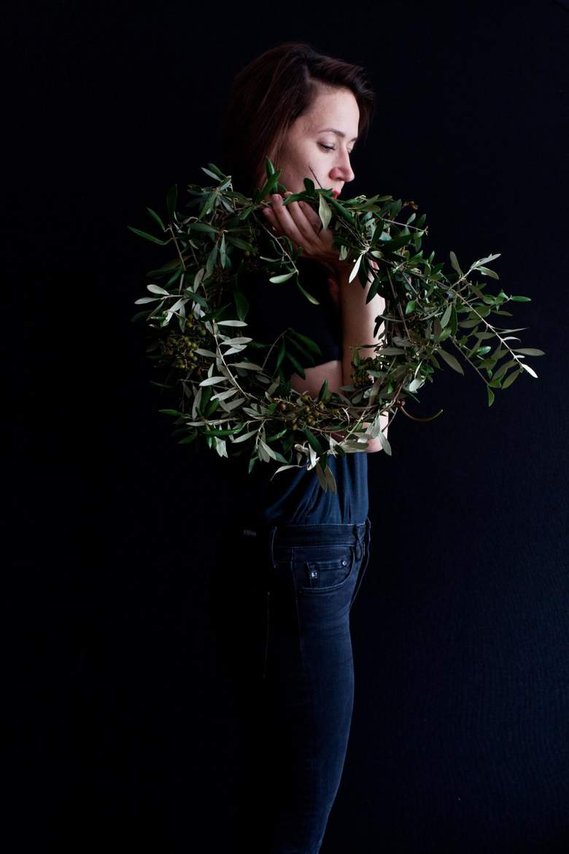 virtual wreath making workshop