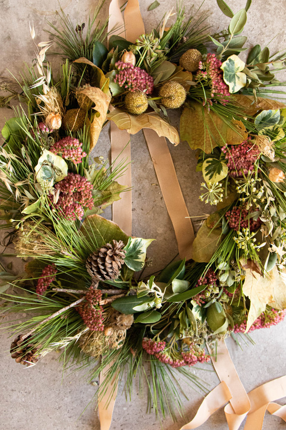 wreath making class