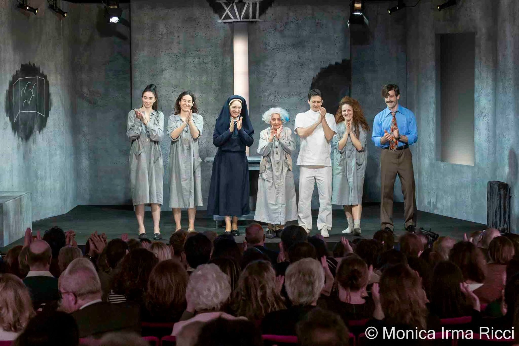 Grande Successo Per Santa Maria Della Pietà - Le Agitate All’Off Off Theatre
In scena fino a domenica 13 aprile la storia di donne internate nel manicomio di Roma  
Fotografie di Monica Irma Ricci