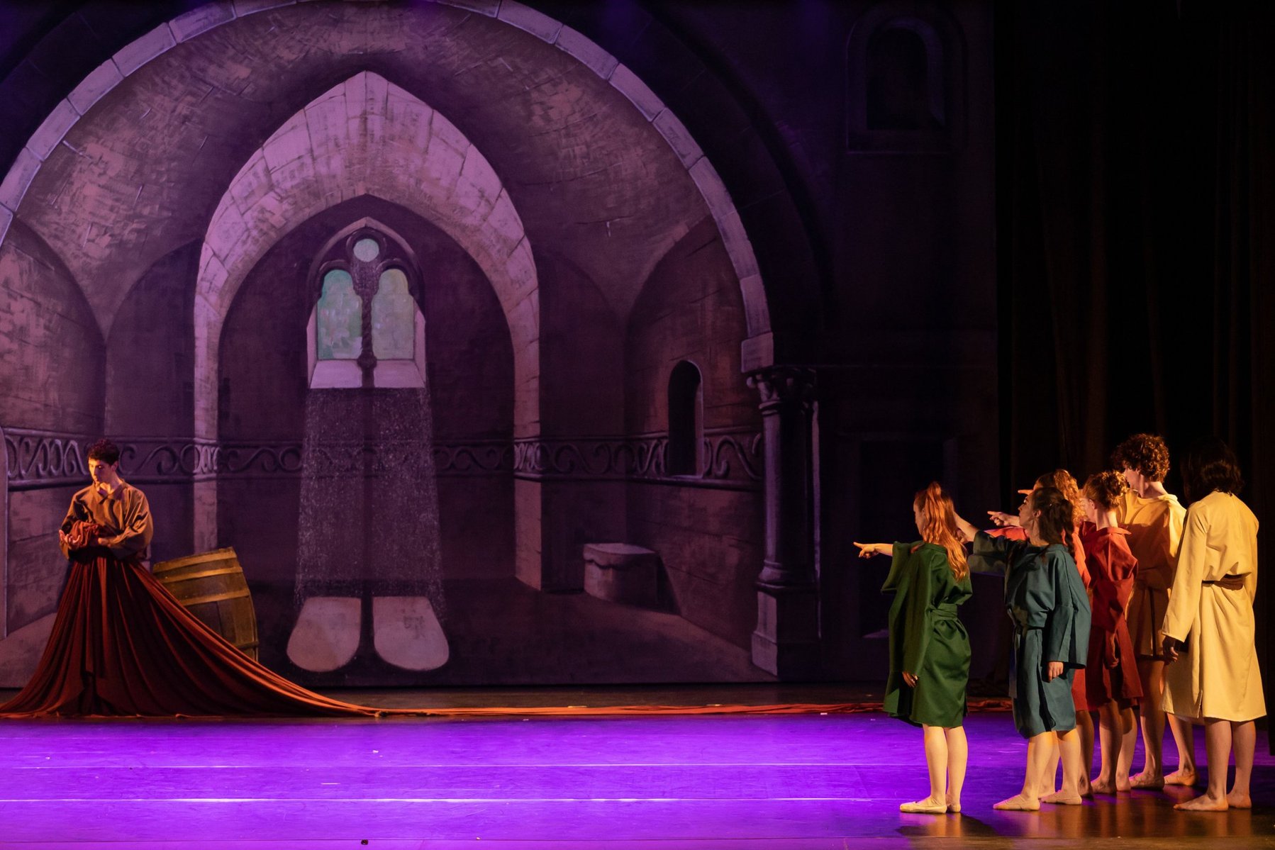 Leonardo, Il genio del rinascimento - Nestor Theater Company di Kevin Arduini. Teatro Nestor, 14 maggio 2023.  Photographer:  ©Monica Irma Ricci, 2023