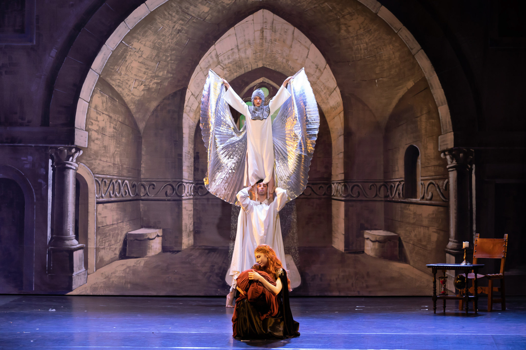 Leonardo, Il genio del rinascimento - Nestor Theater Company di Kevin Arduini. Teatro Nestor, 14 maggio 2023.  Photographer:  ©Monica Irma Ricci, 2023