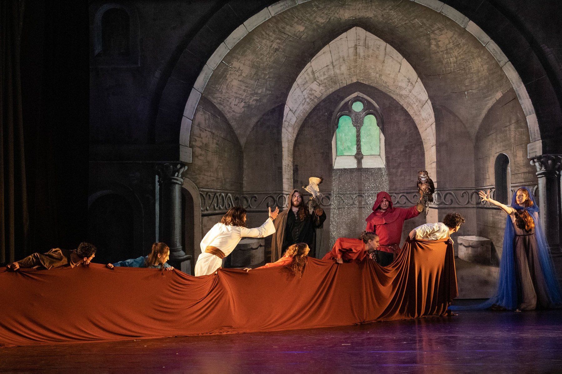 Leonardo, Il genio del rinascimento - Nestor Theater Company di Kevin Arduini. Teatro Nestor, 14 maggio 2023.  Photographer:  ©Monica Irma Ricci, 2023