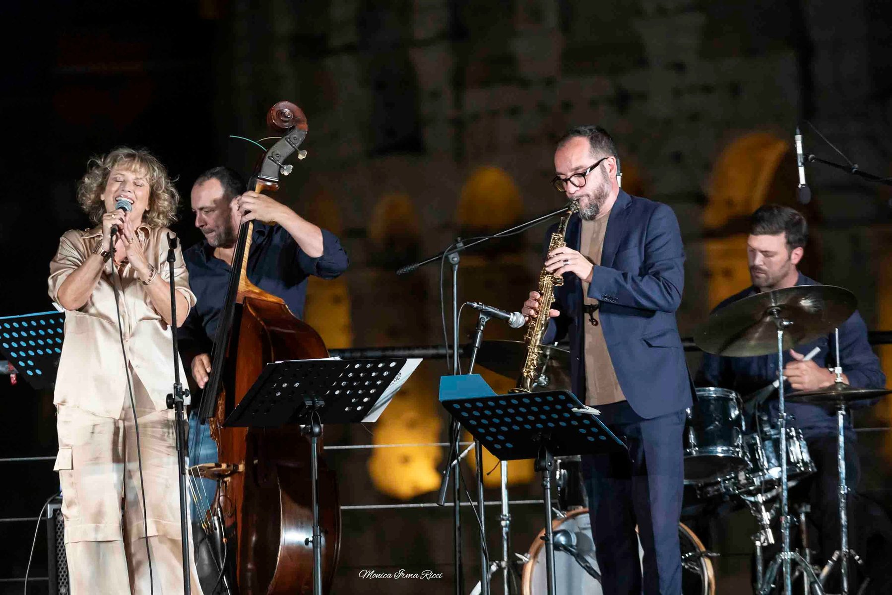 Stefano Reali In Concerto A Jazz & Image. Un omaggio alle canzoni d'amore di George Gershwin ed Ennio Morricone Parco del Celio- Monica Irma Ricci fotografie
