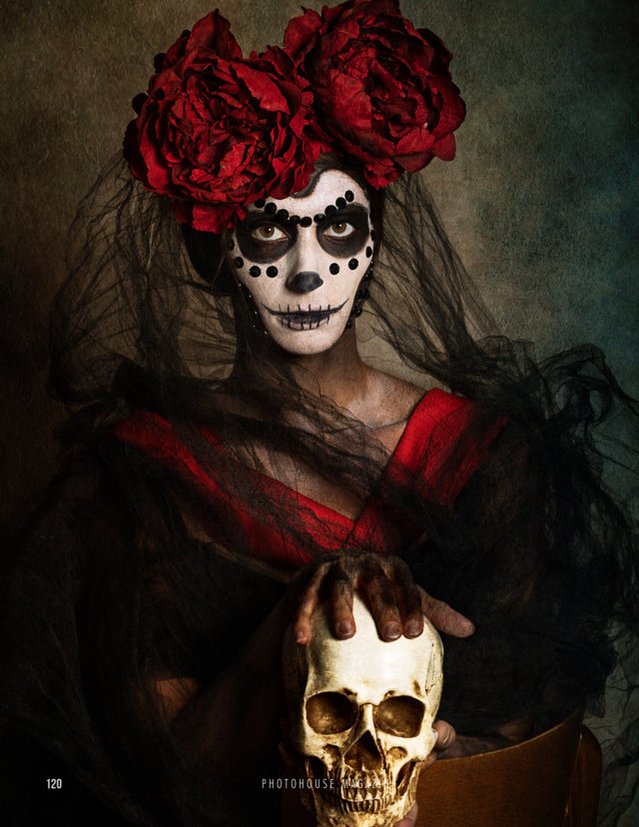 Photo shooting Halloween for Veronica Tundis by Monica Irma Ricci - Makeup Mauri Menga - Photohouse