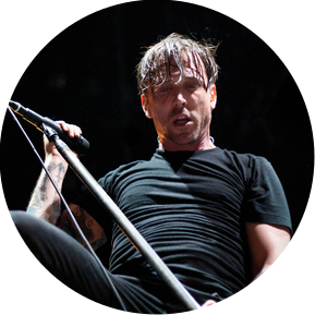 Billy Talent Canadian punk rock band Benjamin Kowalewicz Singer Stage Concert Performer