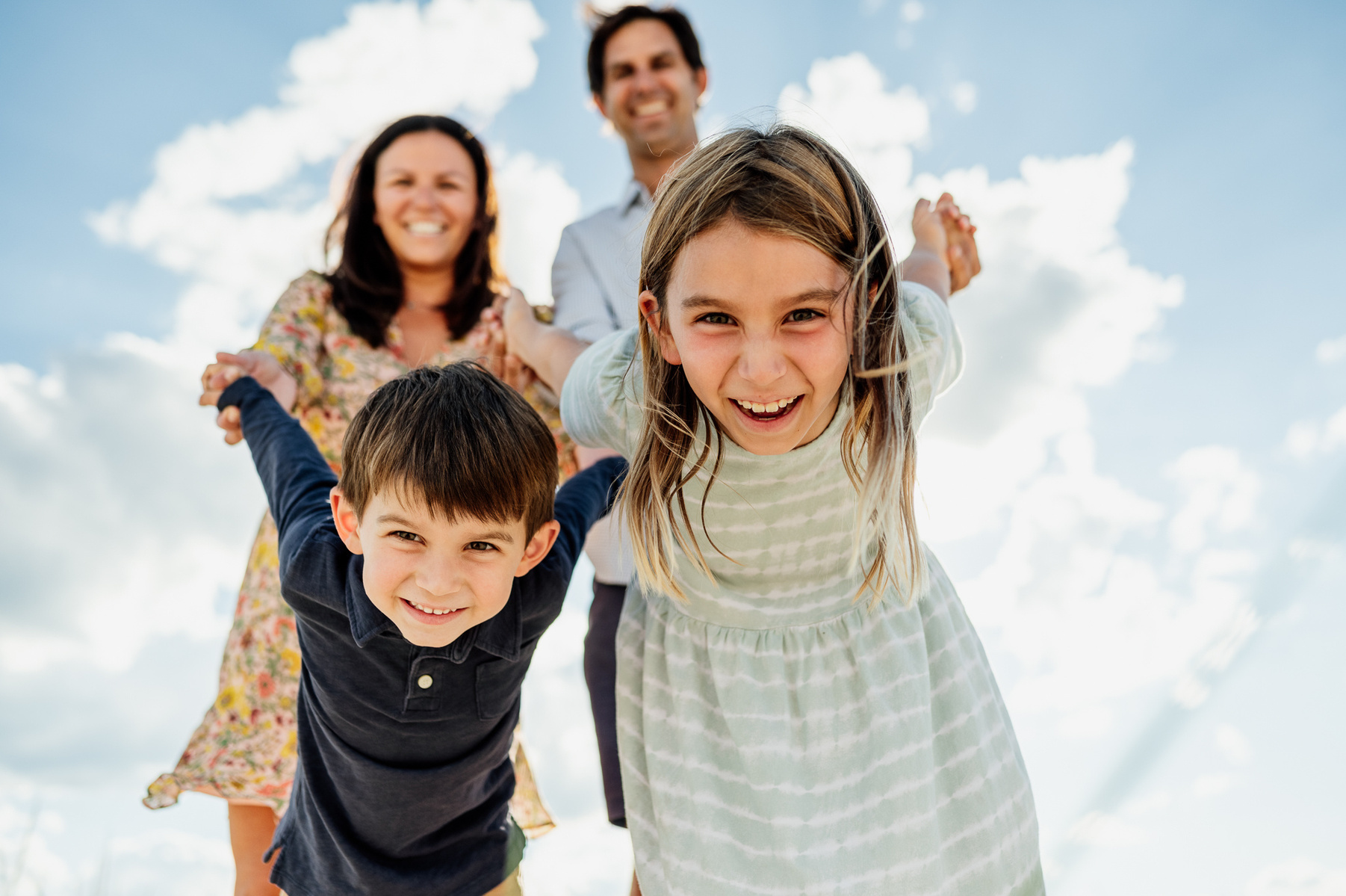 Family photography on crane beach in ipswich massachusetts