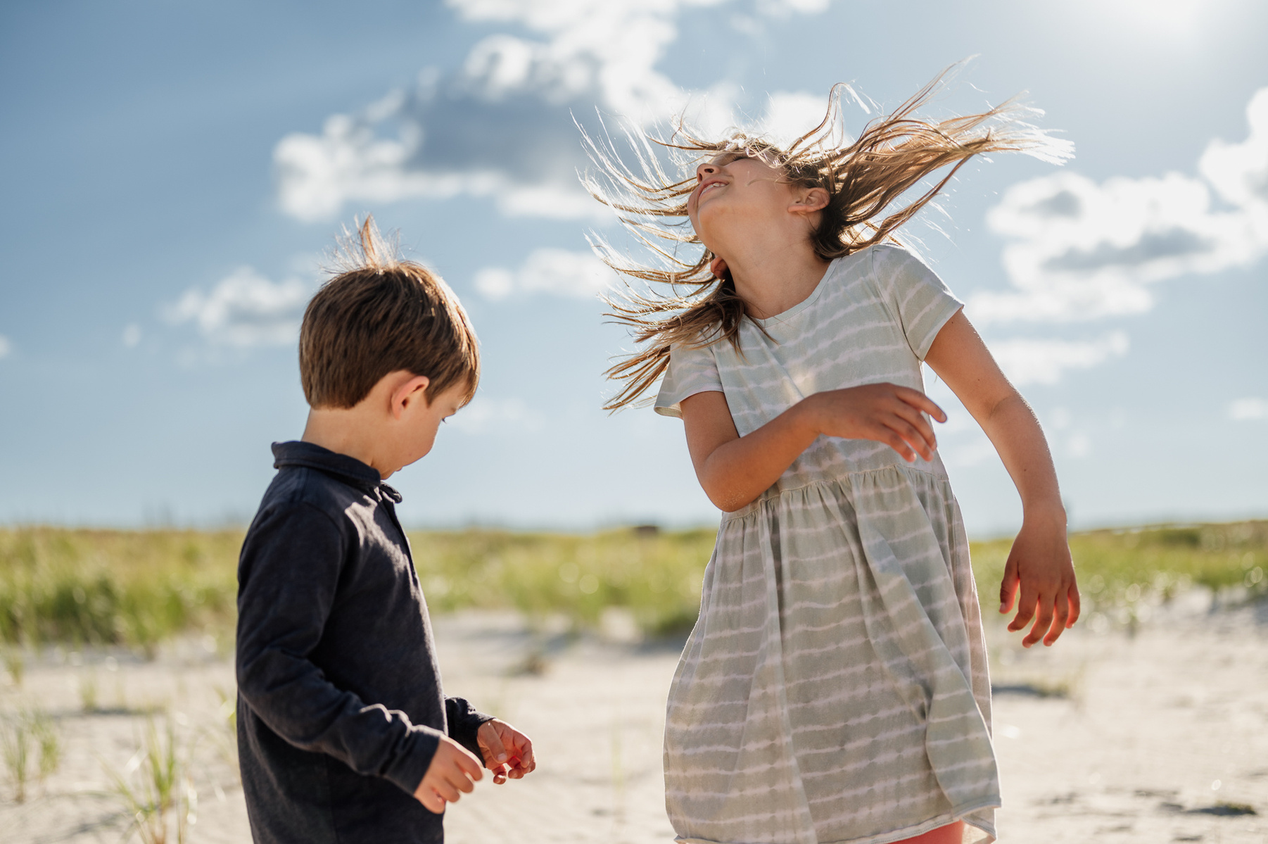 Family photography on crane beach in ipswich massachusetts