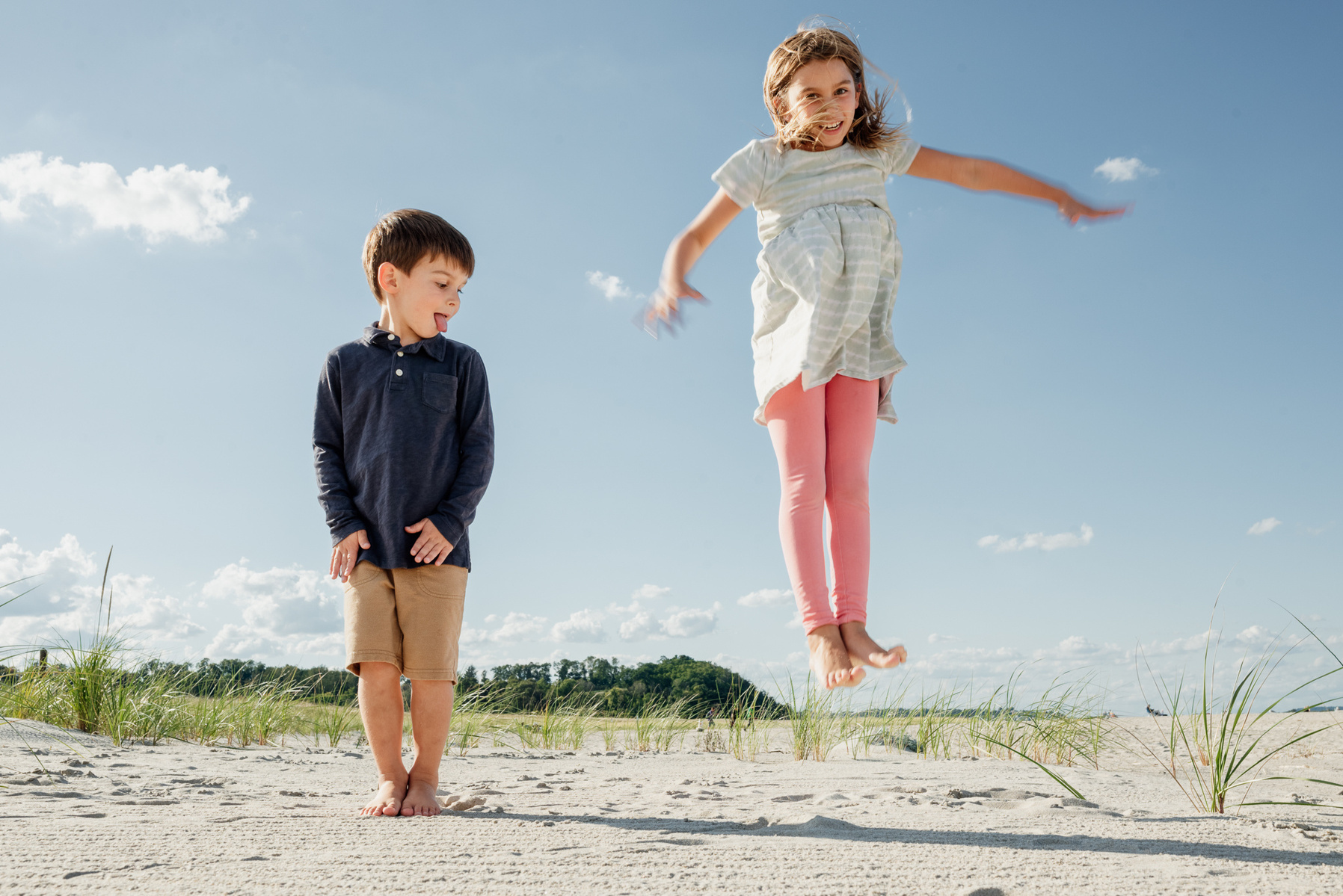 Family photography on crane beach in ipswich massachusetts