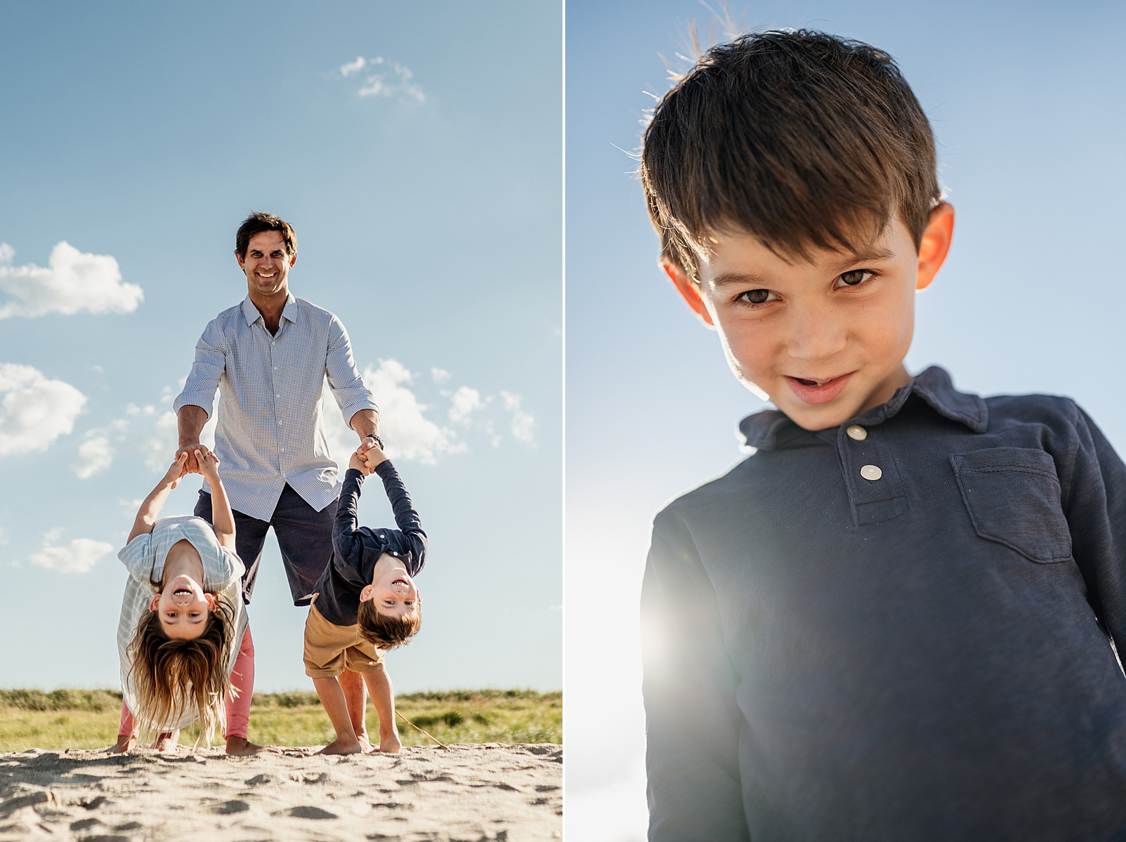 Family photography on crane beach in ipswich massachusetts