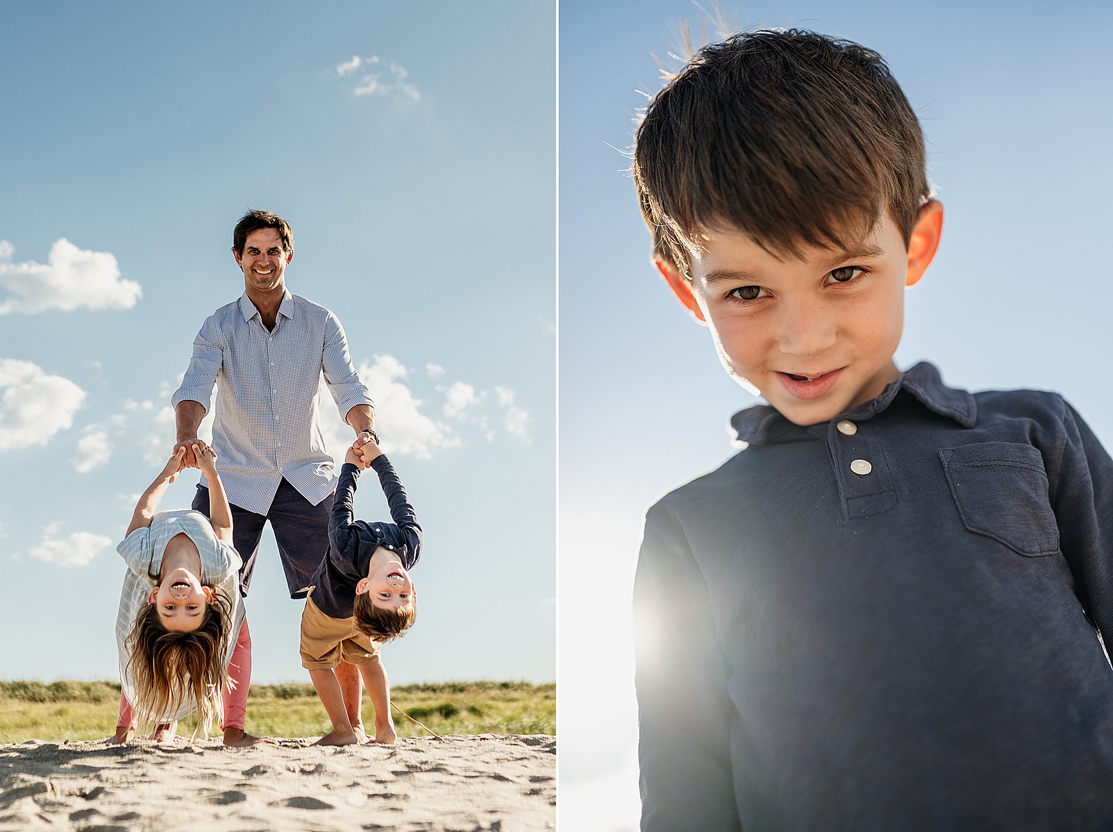 Family photography on crane beach in ipswich massachusetts