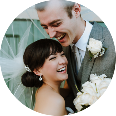 Dallas bride and groom at The McKinney Flour Mill