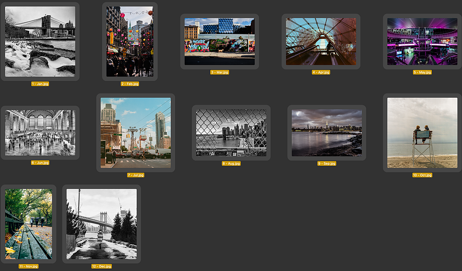 2024 NYC calendar images