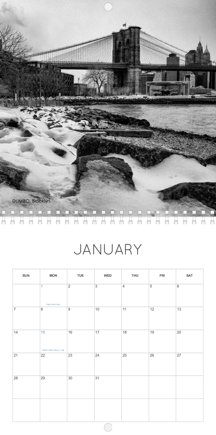8x8 calendar