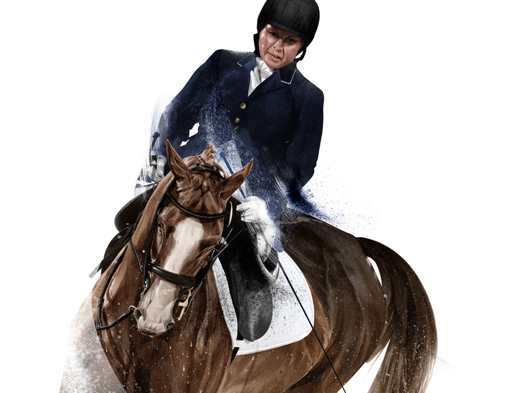 HelloVon Studio www.hellovon.com Leading portrait illustrator. Paralympics 2012 campaign. Sport illustration, action, olympics, contemporary, modern, motion, portrait, painting, ink, watercolour, celebrity, icon, hero, iconic