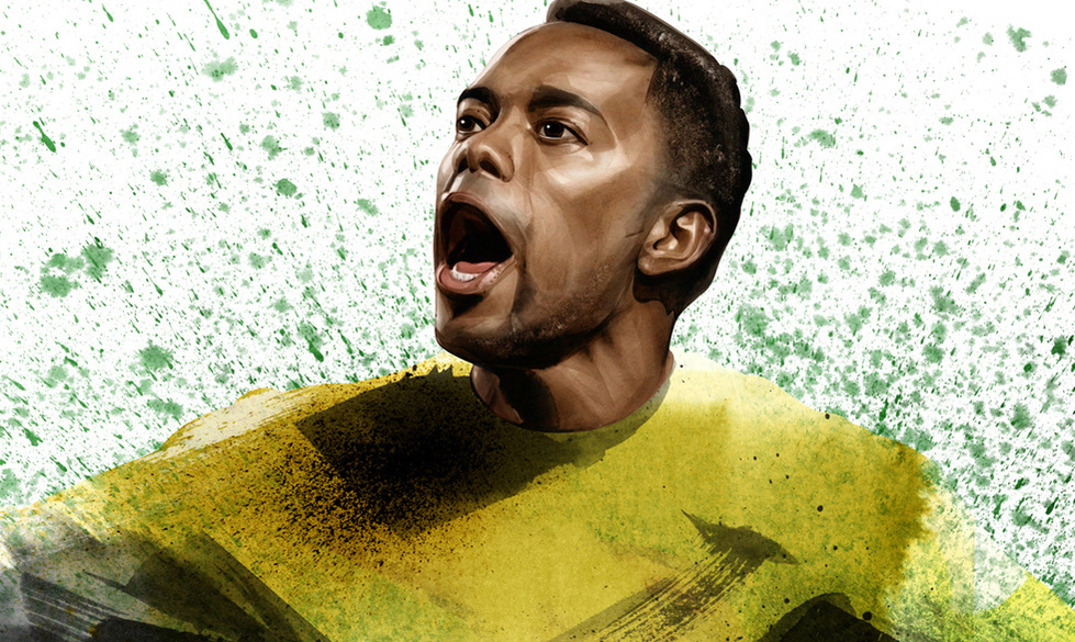 Hellovon Von World Cup 2010 Nike London Selfridges campaign www.hellovon.com sports illustration sport iconic painting drawing contemporary illustration