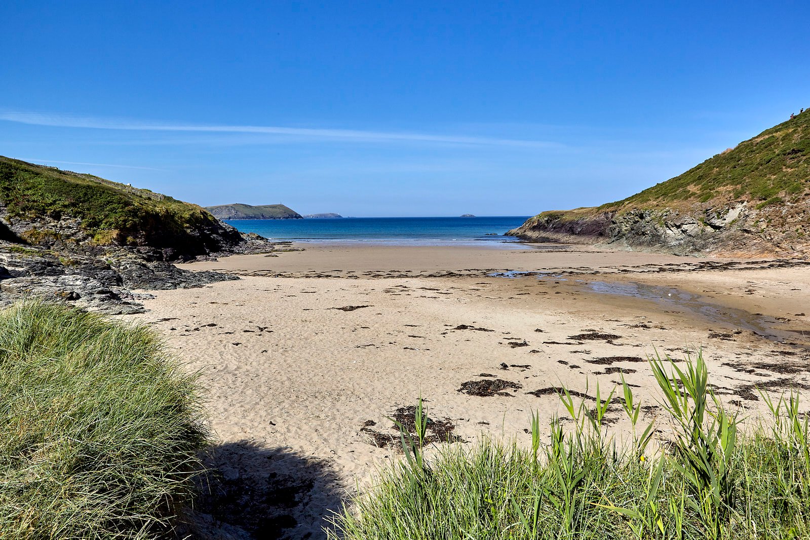 Beach stock photos of Cornwall