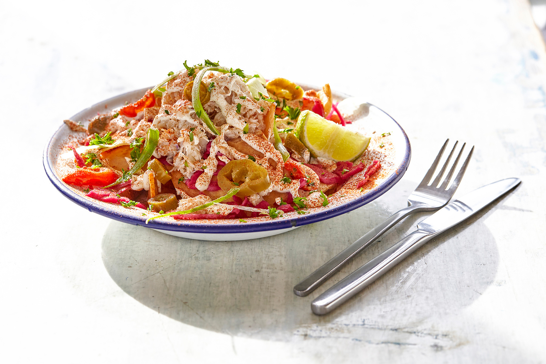 Mackerel Sky Newlyn Crab Nachos